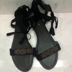 BAMBOO Beaded Sandals
